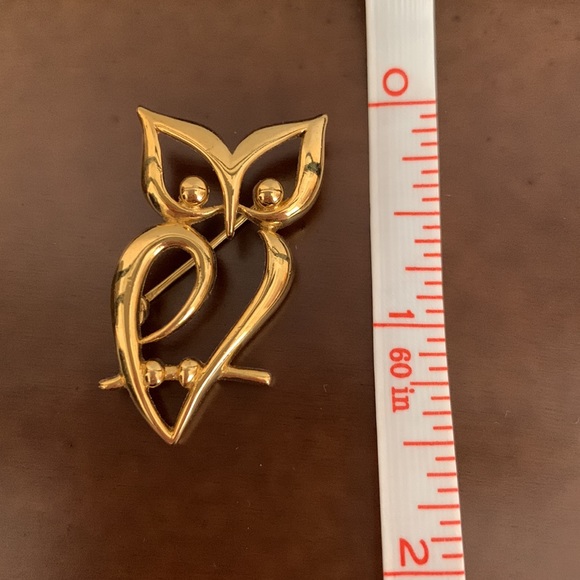 Vintage Trifari Owl brooch - Picture 6 of 6